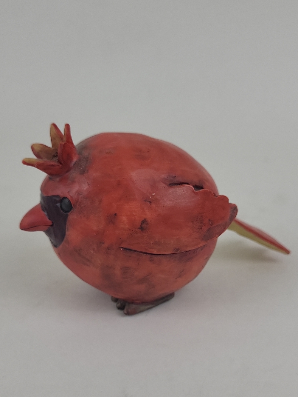 Enesco Home Grown Pomegranate Cardinal Figurine